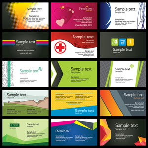 sample business card templates